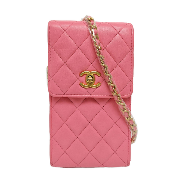 Quilted Lambskin Pink