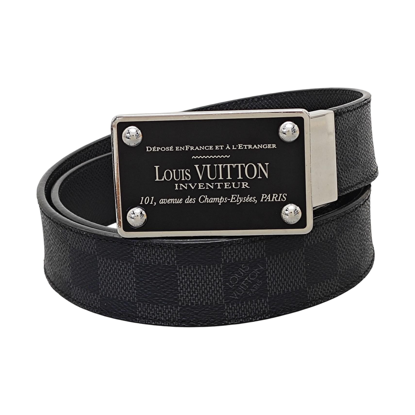 Coated Canvas Belt Black