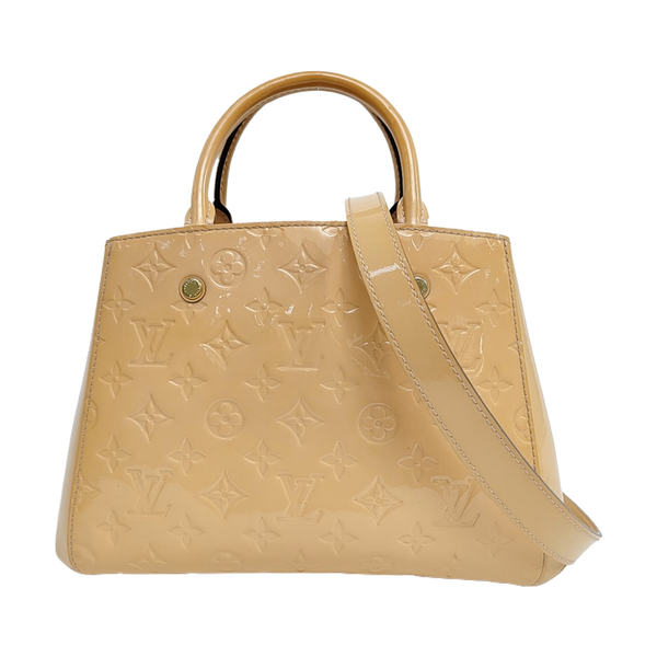 MONTAIGNE BB Monogram Patent Leather Yellow