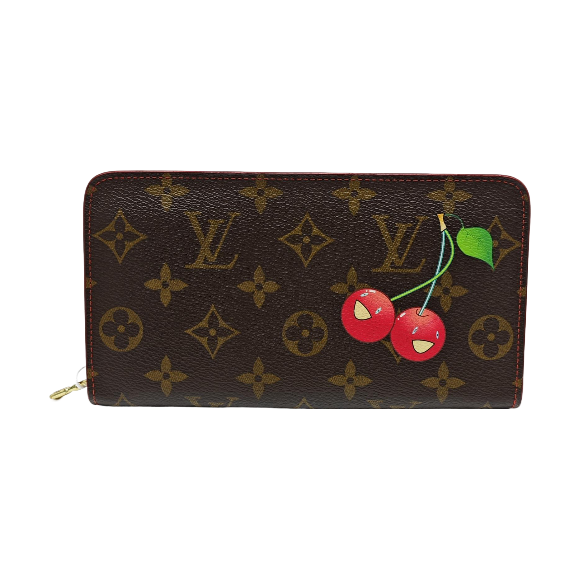 ZIPPY Monogram Coated Canvas Brown Wallet