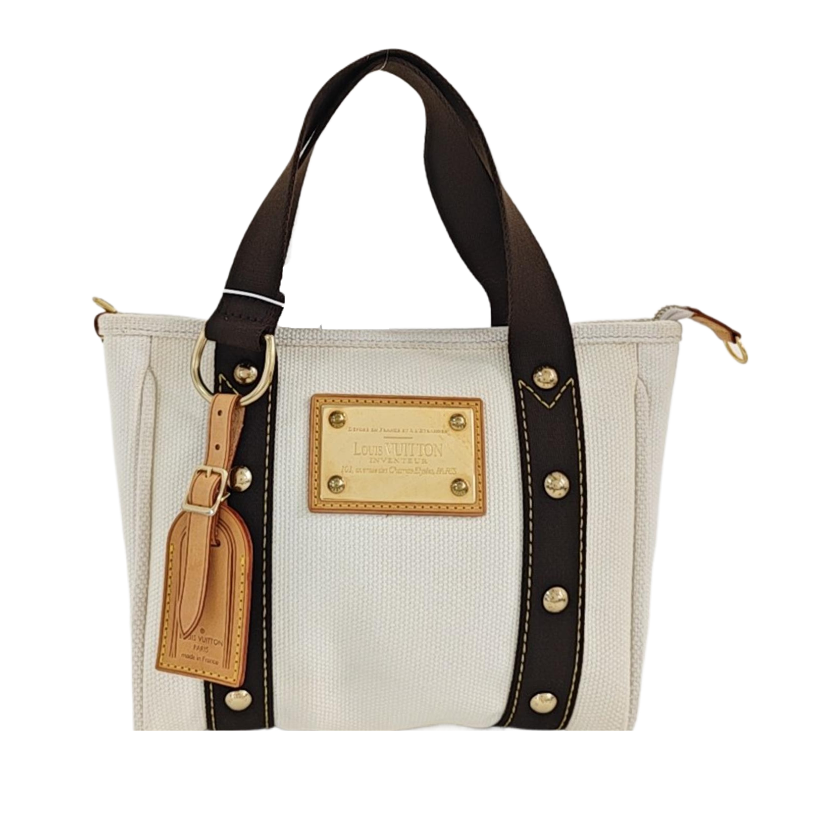 ANTIGUA PM Canvas Beige