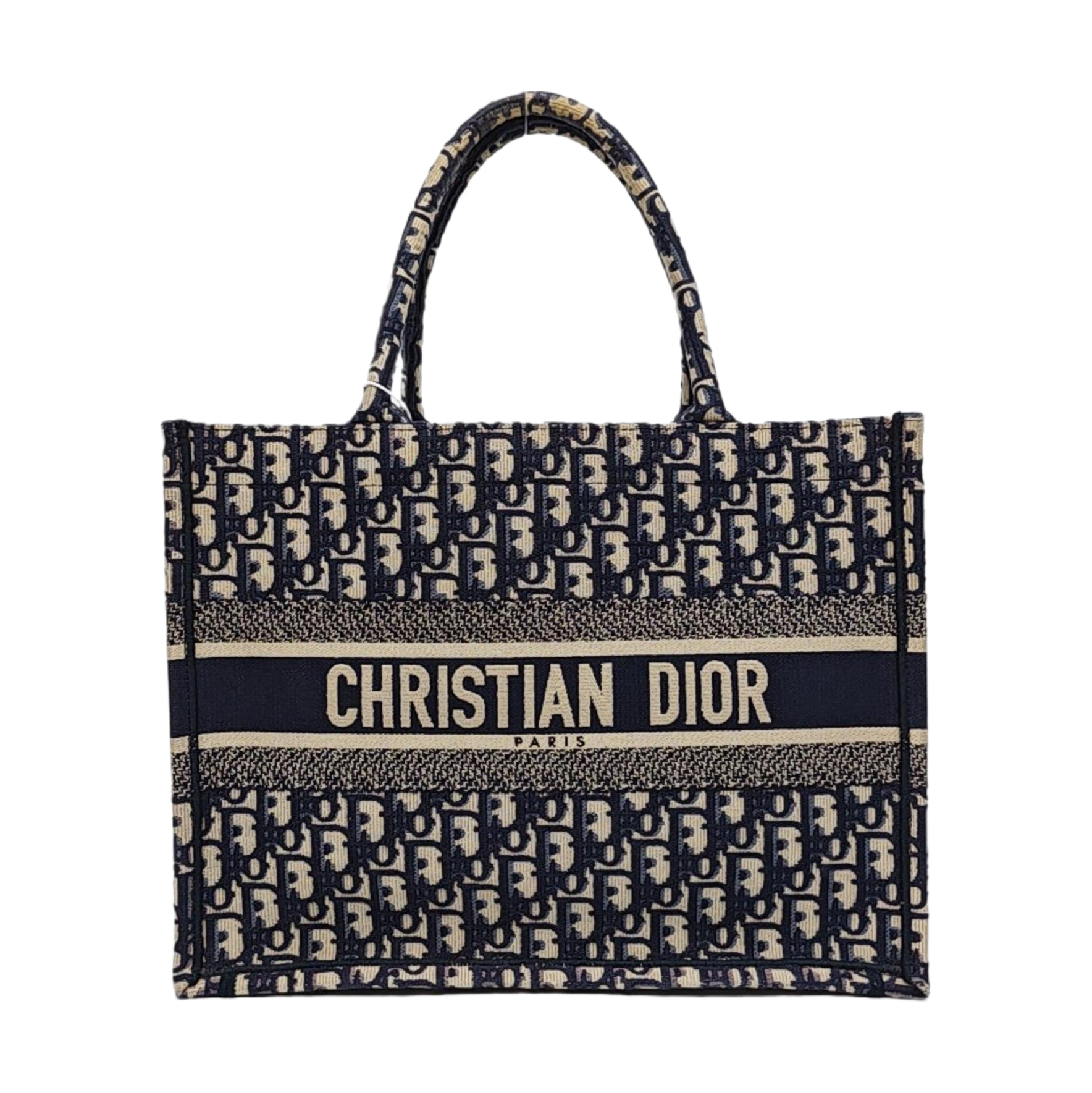 Book Tote Medium Canvas Blue