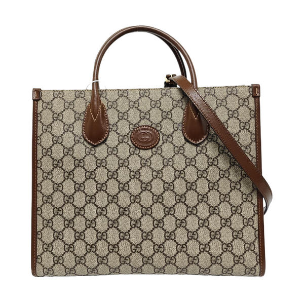 Retro Small Monogram Coated Canvas Brown