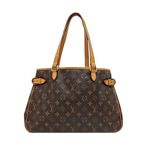 BATIGNOLLES GM Monogram Coated Canvas Brown
