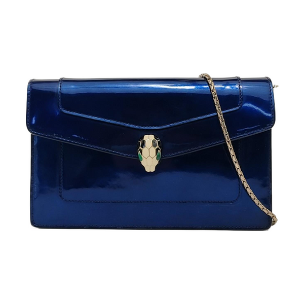 SERPENTI FOREVER Quilted Calfskin Blue