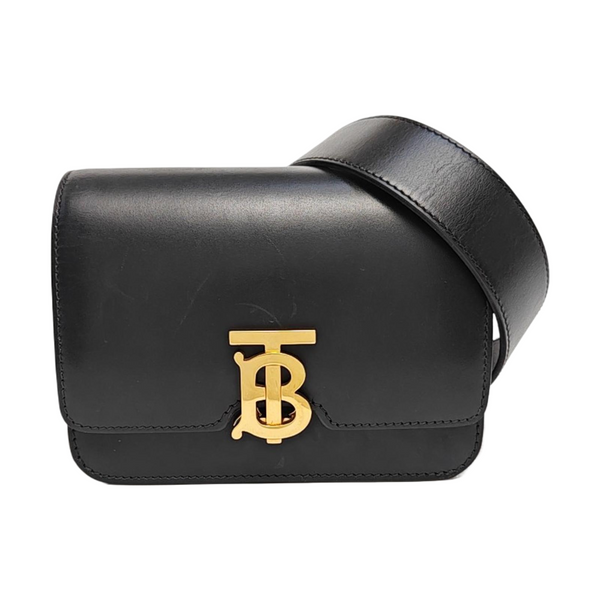 TB Mini Calfskin Black