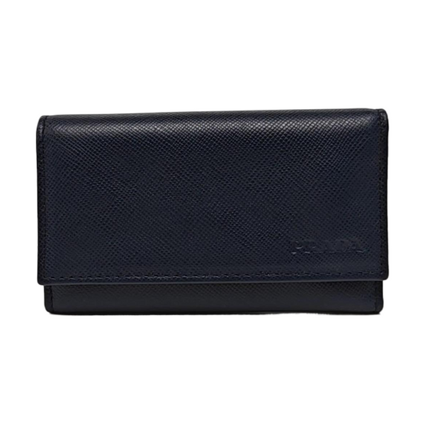 Calfskin Key Pouch Blue