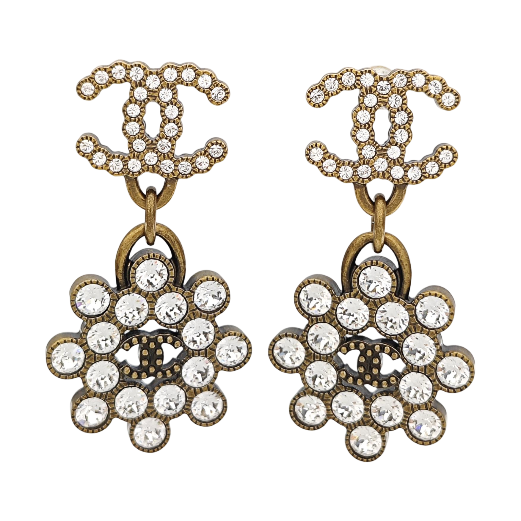 Metal Gold Earrings