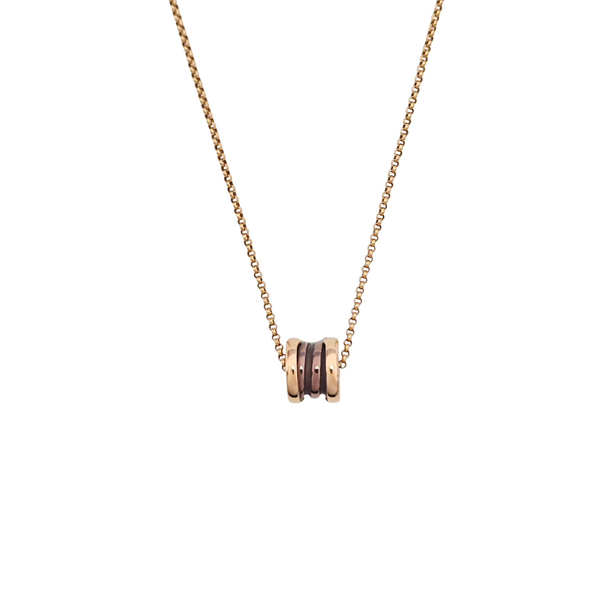 B.ZERO1 18k Rose Gold Necklace