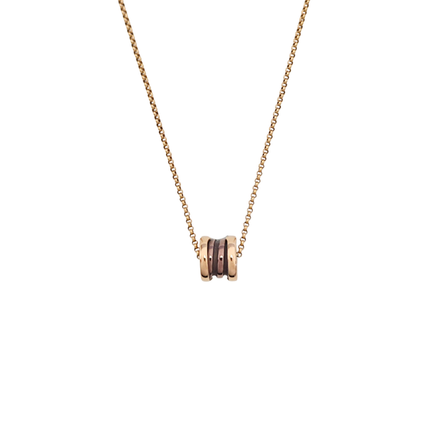 B.ZERO1 18k Rose Gold Necklace