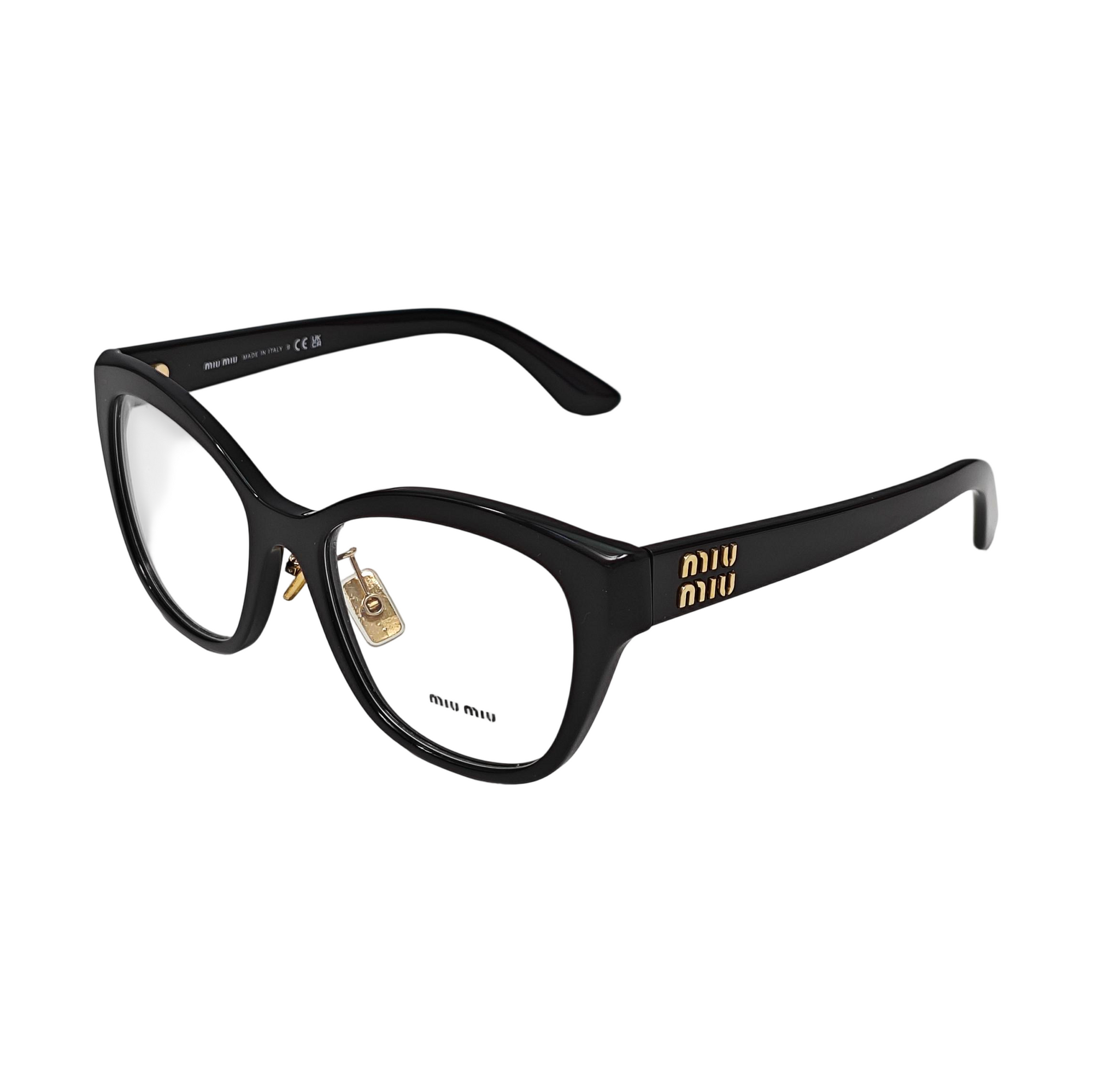 Synthetic Eyeglasses Black