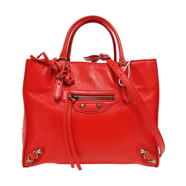 Papier Calfskin Red