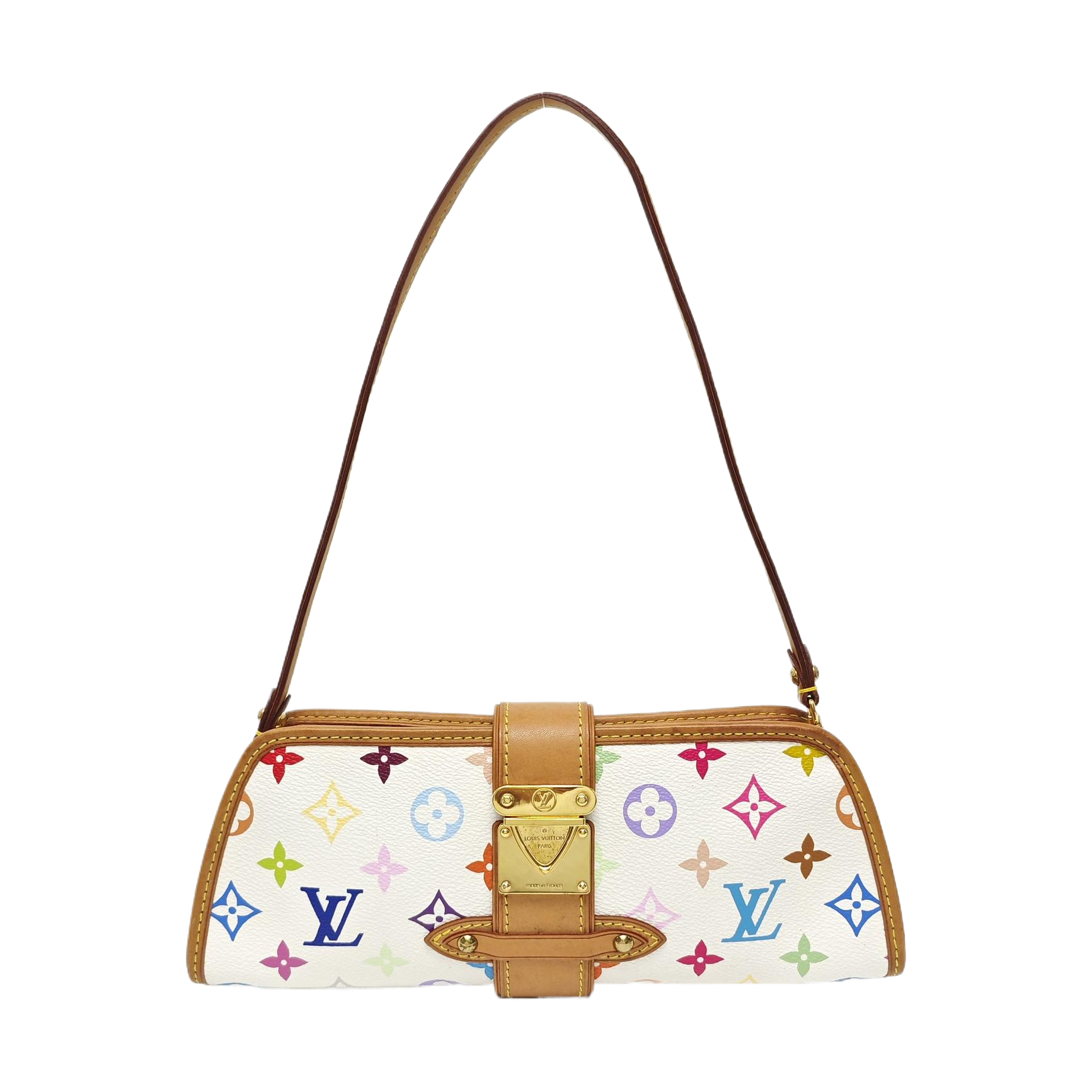 LV × TM SHIRLEY Monogram Coated Canvas White