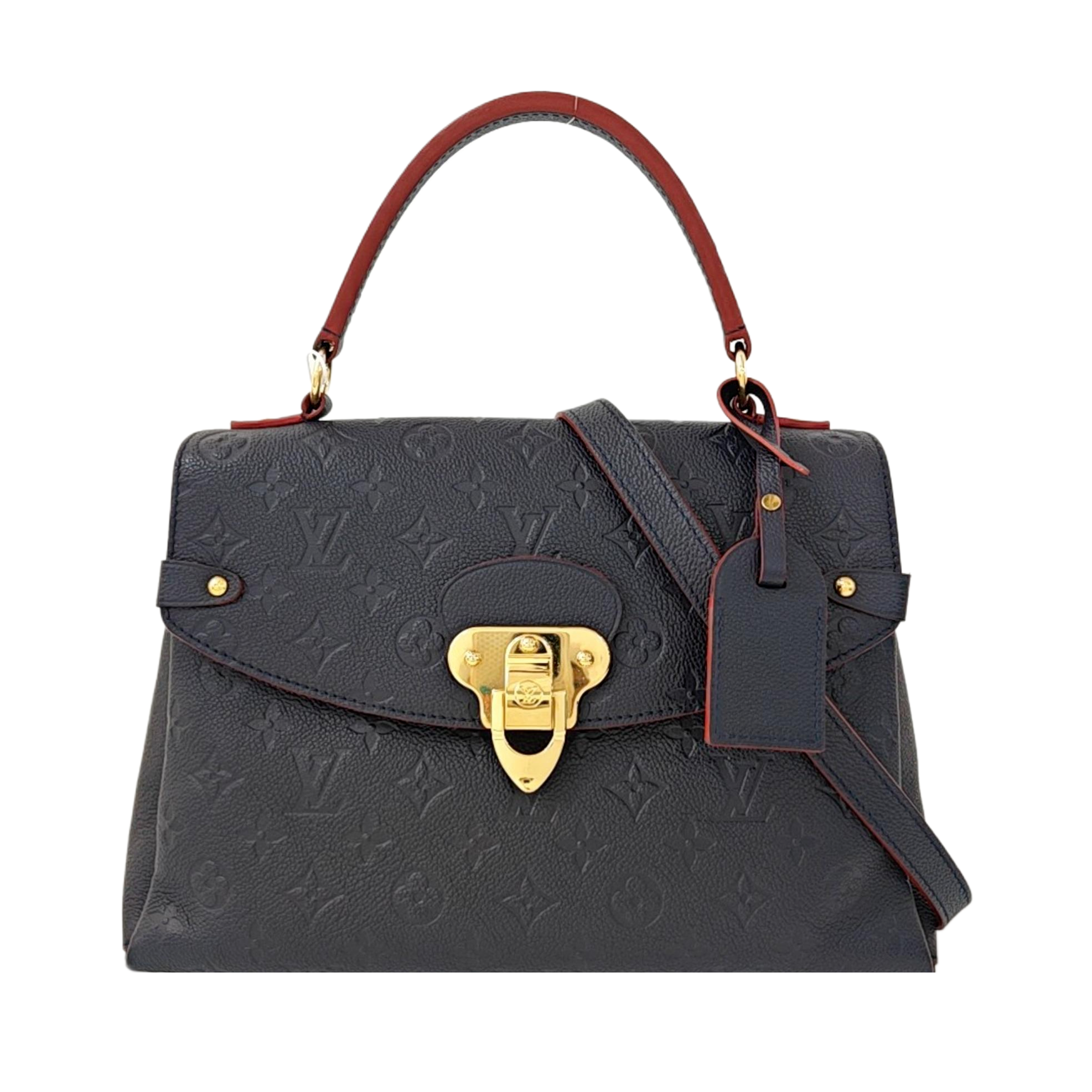 GEORGES MM Calfskin Blue
