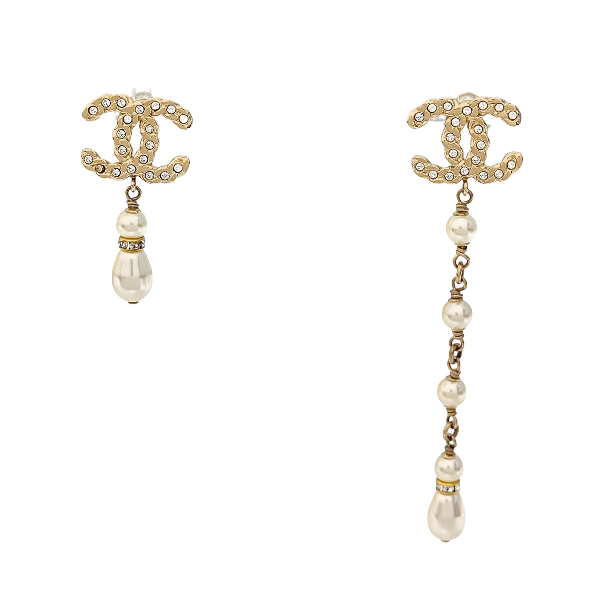 Metal Gold Earrings
