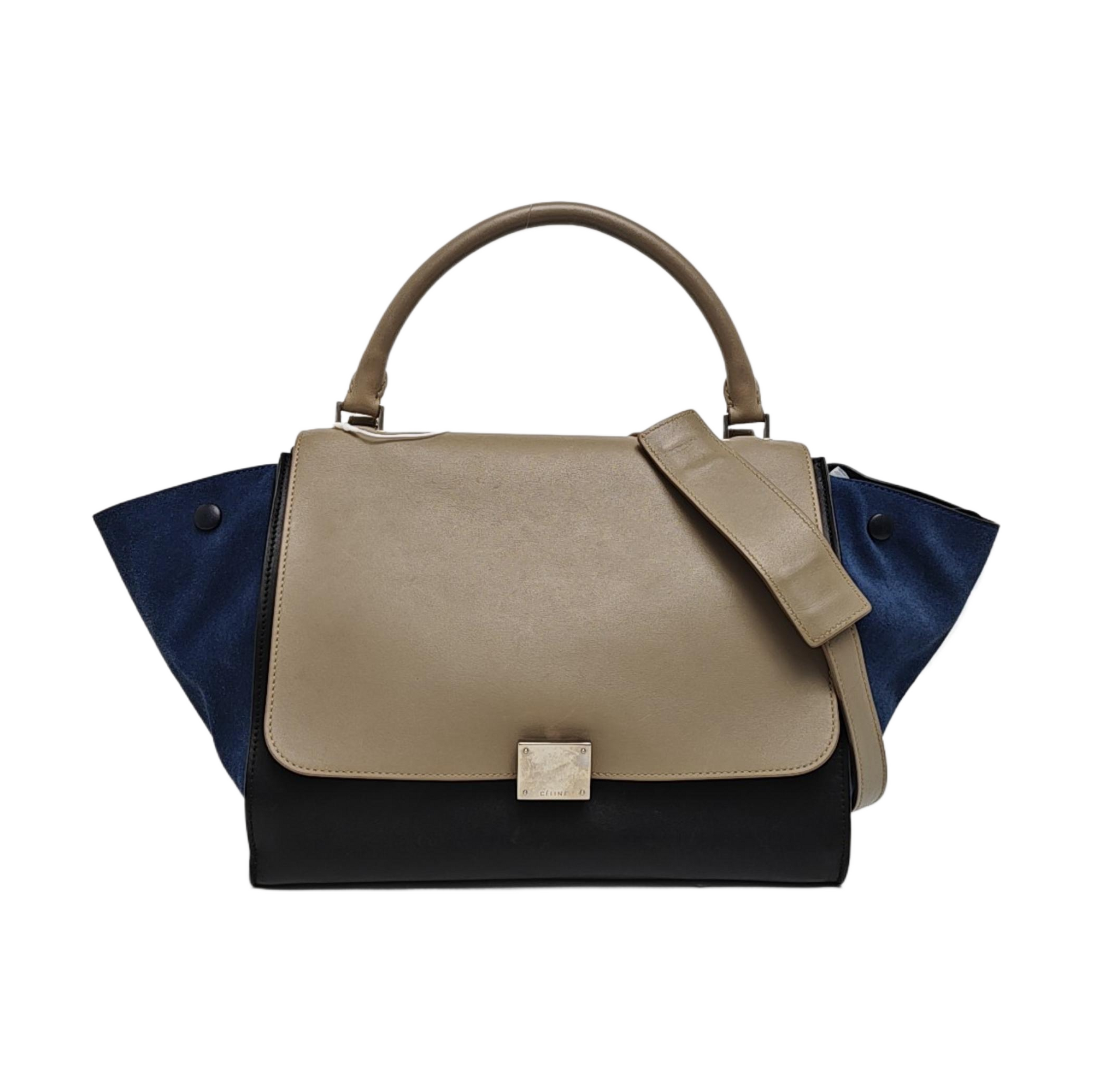 TRAPEZE Medium Calfskin Multicolor