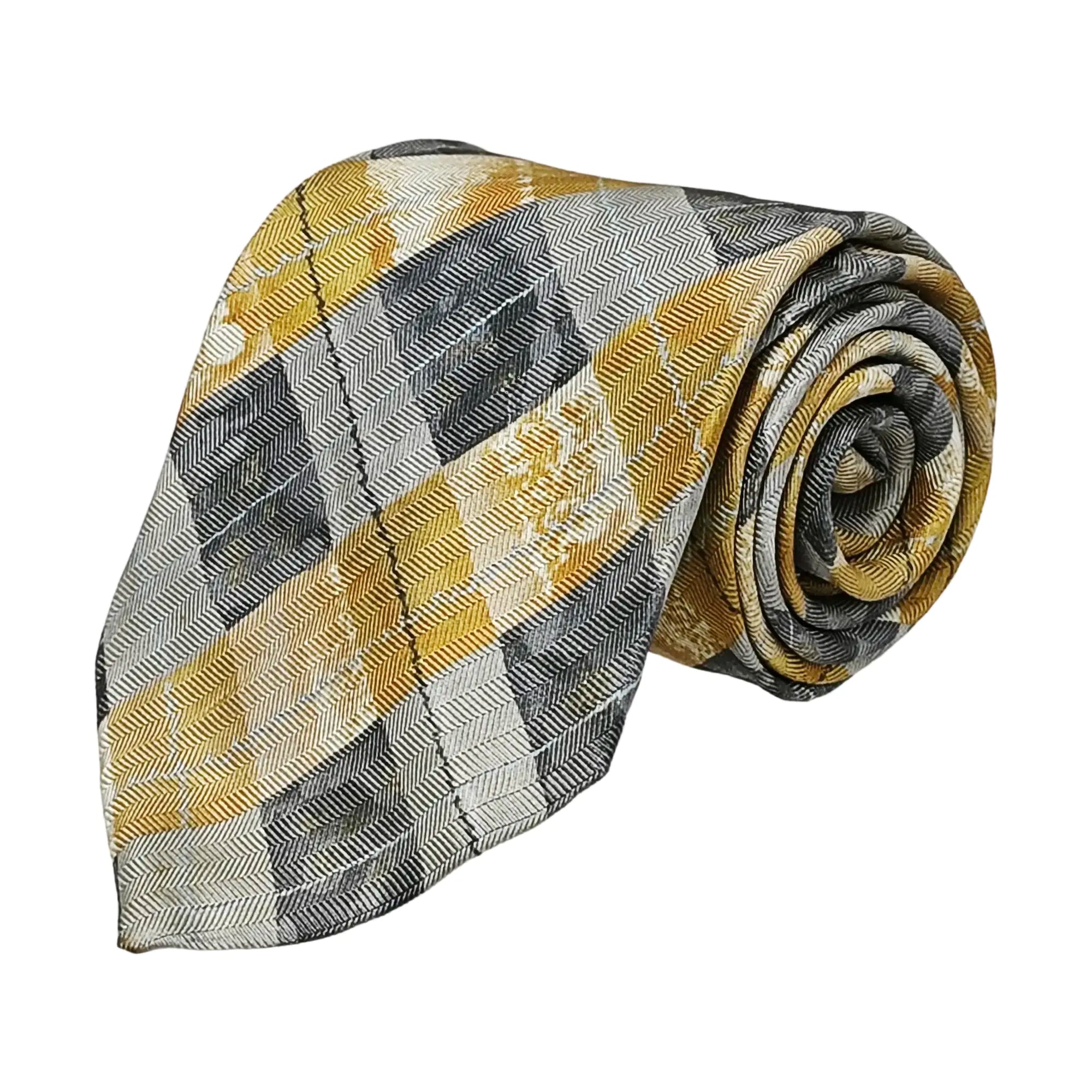 Silk Tie Yellow