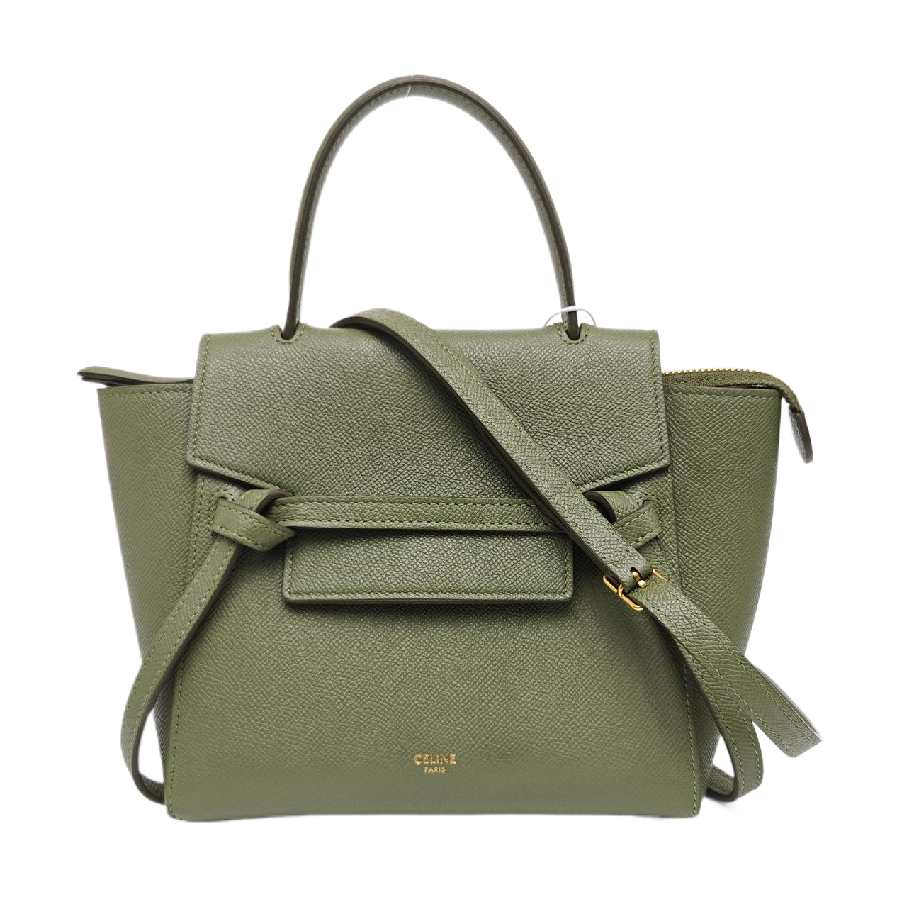BELT Nano Calfskin Green