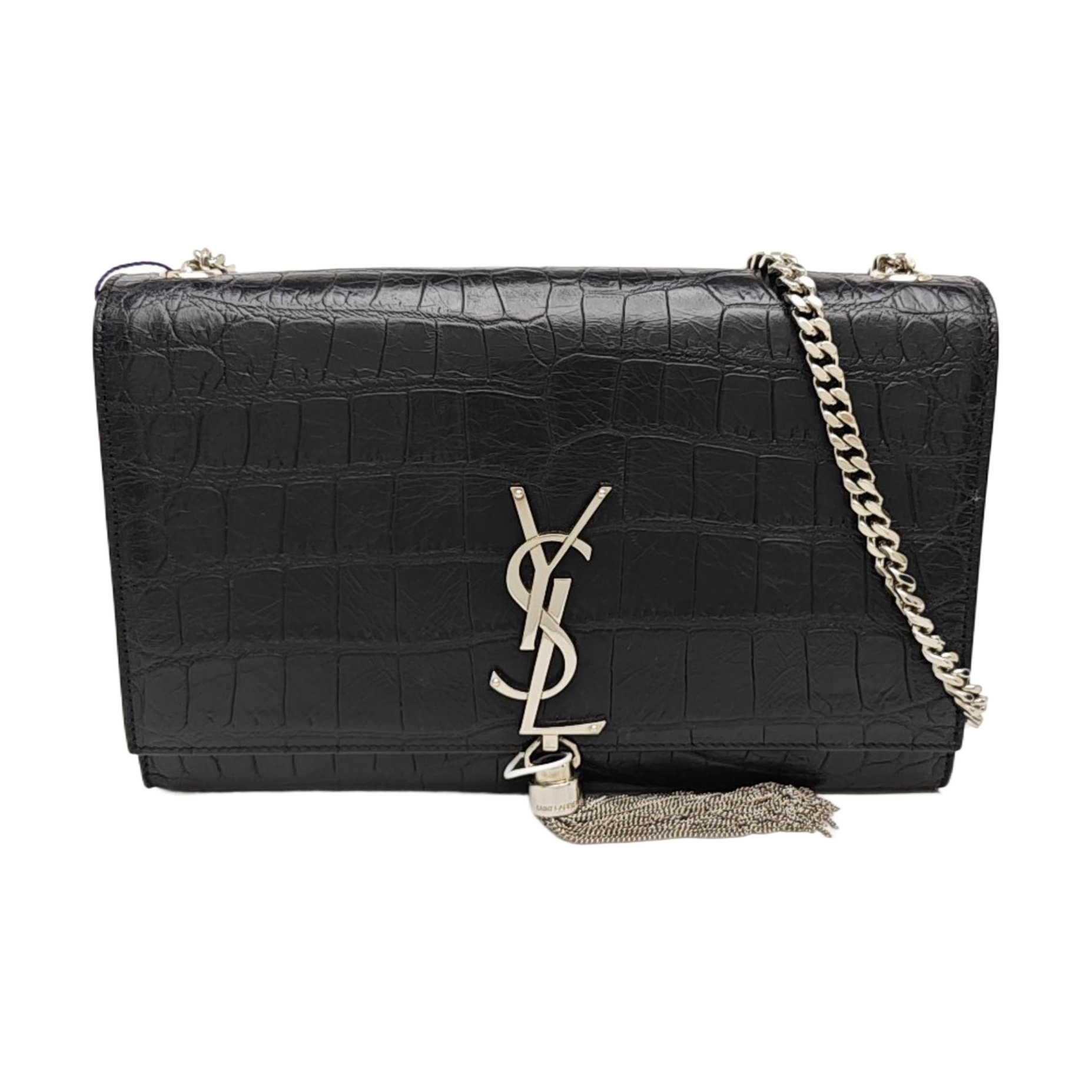 KATE Medium Calfskin Black