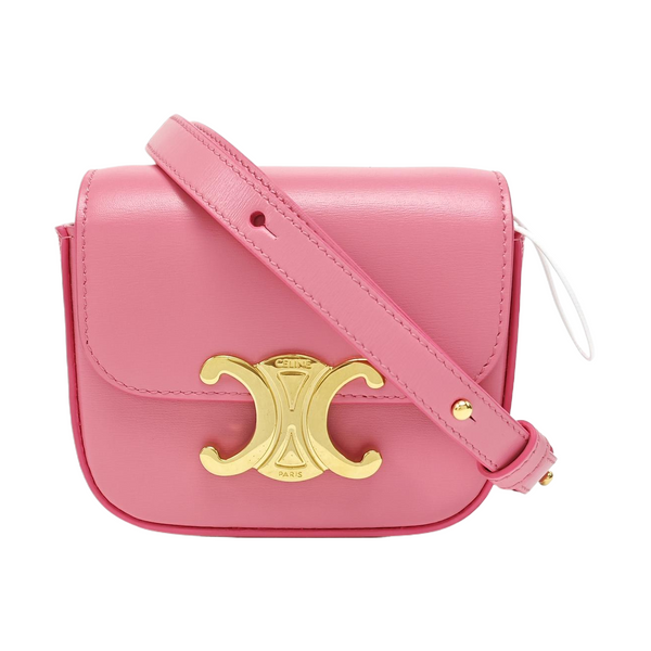 TRIOMPHE Mini Calfskin Red