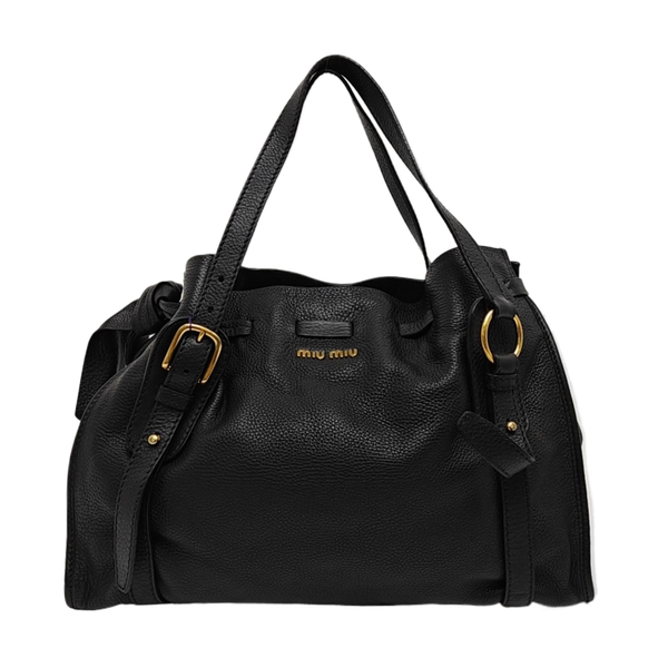 Calfskin Tote Bag Black
