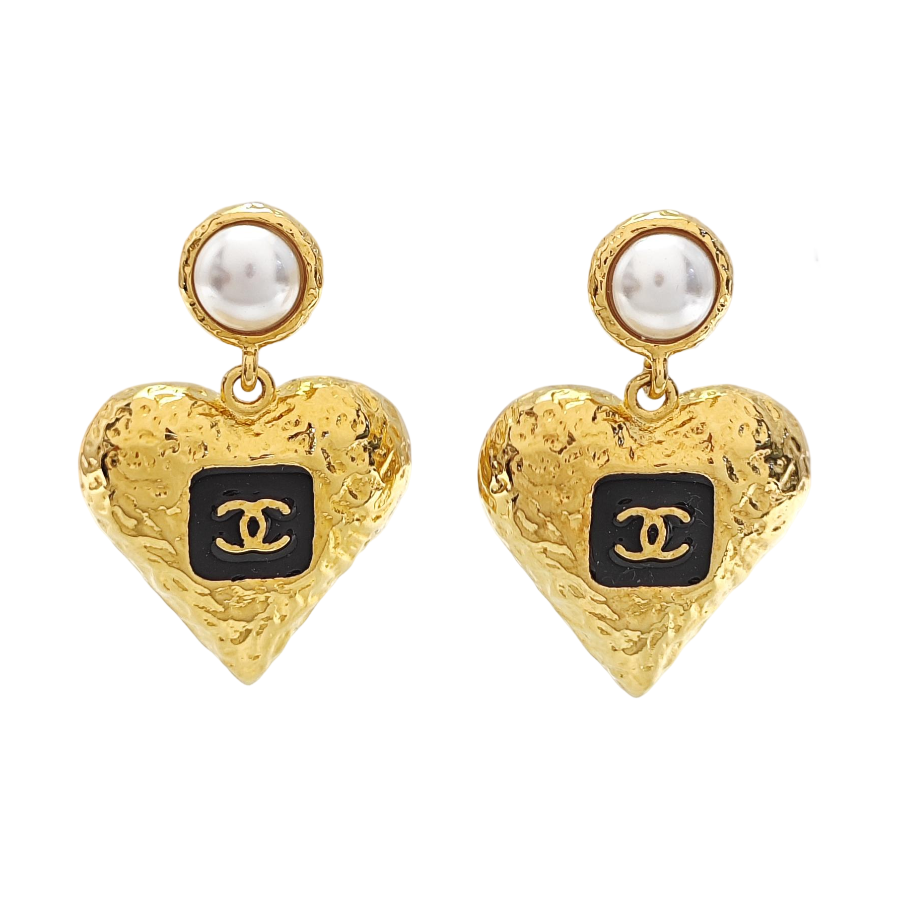 Metal Gold Earrings