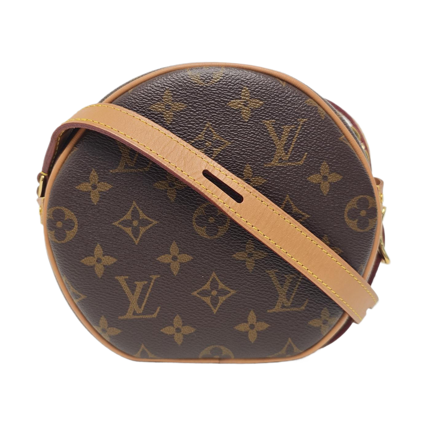 BOITE CHAPEAU PM Monogram Coated Canvas Brown
