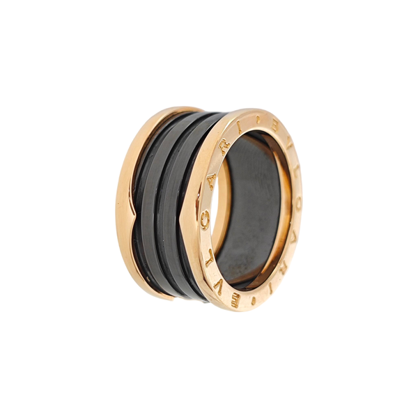 B.ZERO1 18k Rose Gold Ring EU 61