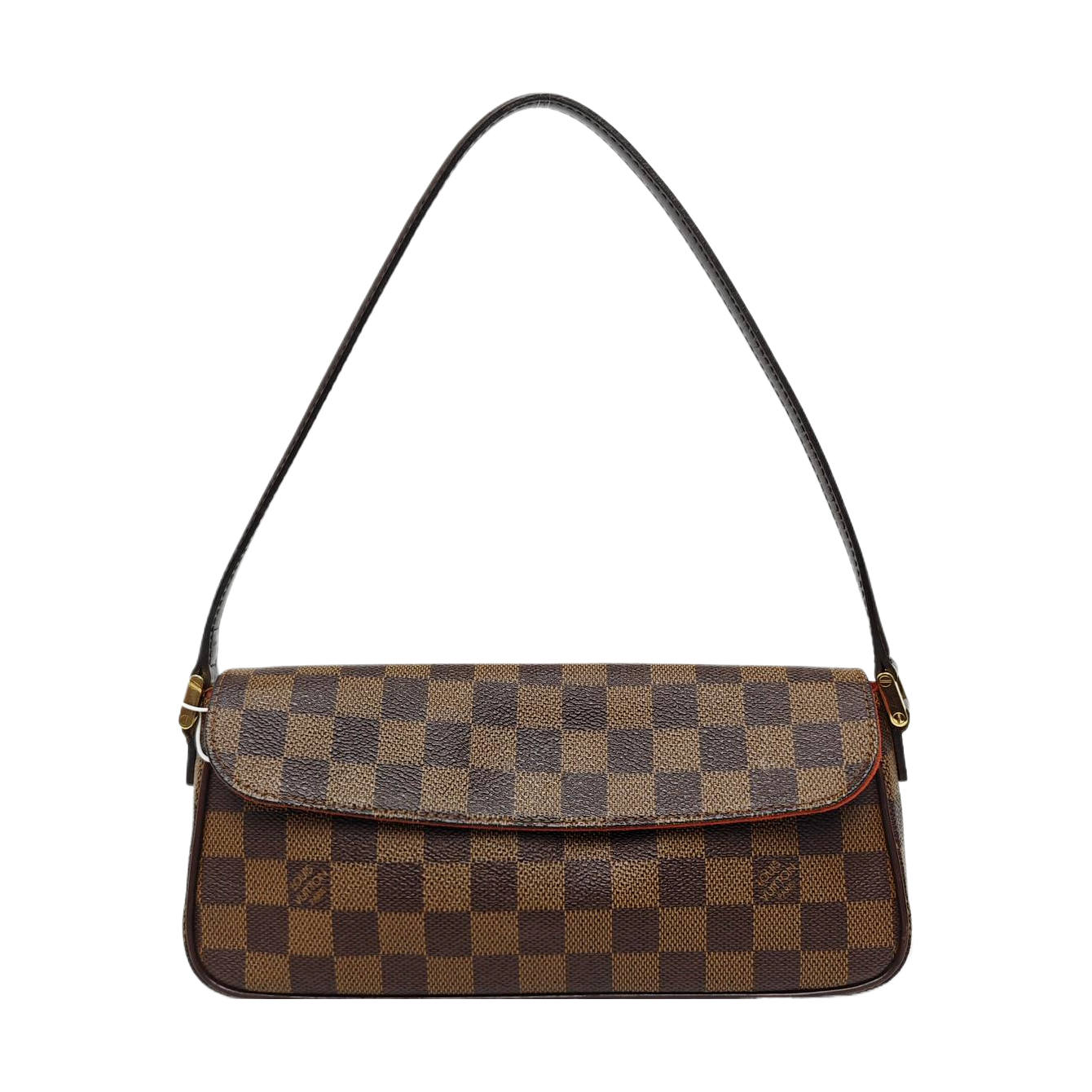 RECOLETA Damier Ebene Coated Canvas Brown