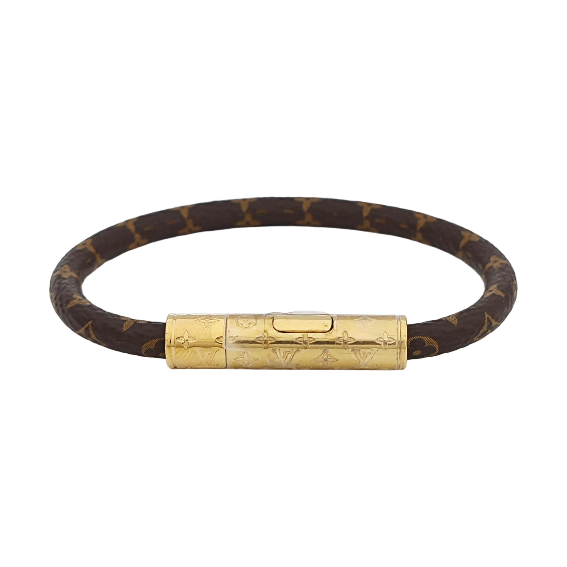 CONFIDENTIEL Metal Brown Bangle