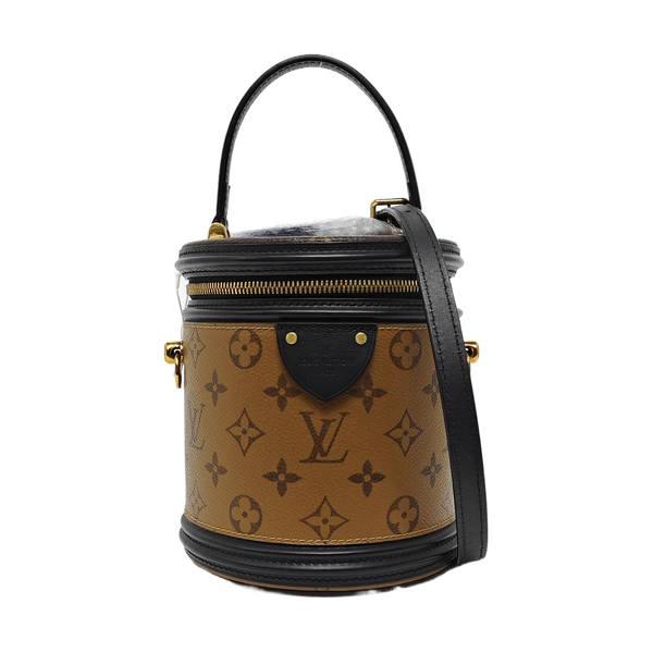 CANNES PM Monogram Coated Canvas Brown