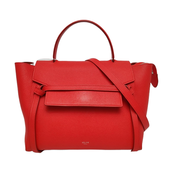 BELT Mini Calfskin Red
