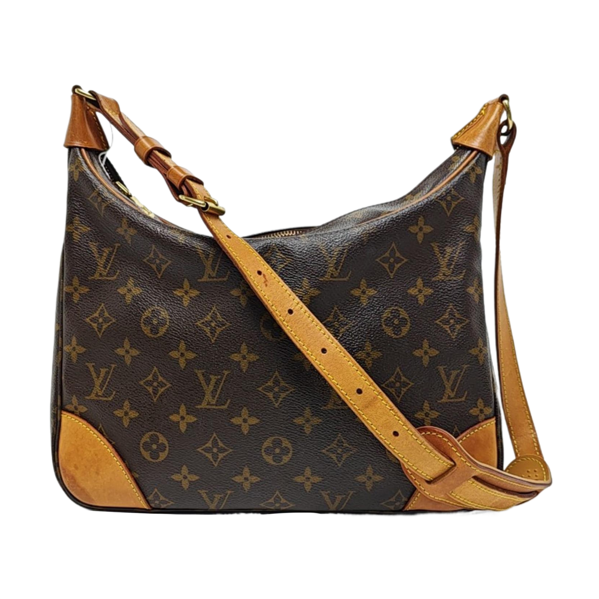 BOULOGNE Monogram Coated Canvas Brown