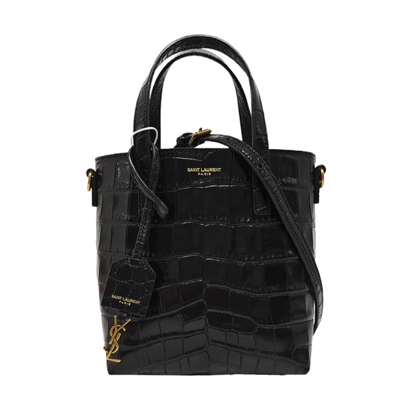 Calfskin Shoulder Bag Black