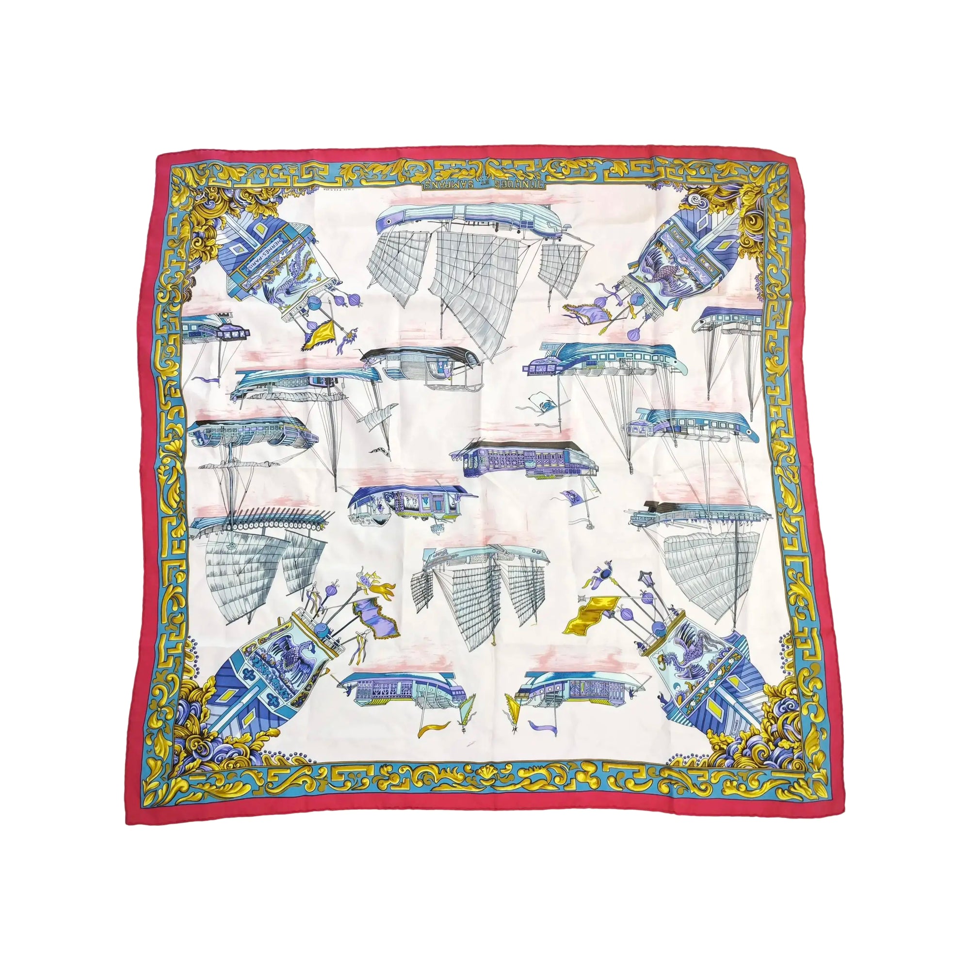 Mulberry Silk Silk Scarf Multicolor