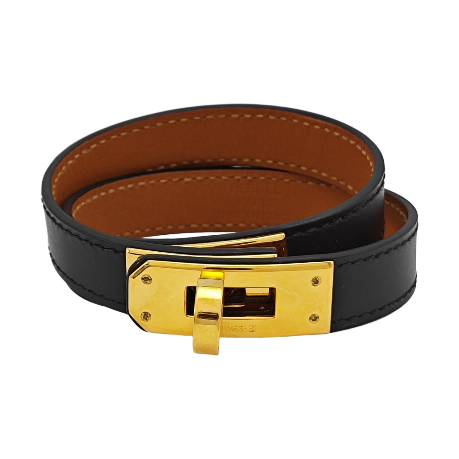 Kelly Metal Black Bangle