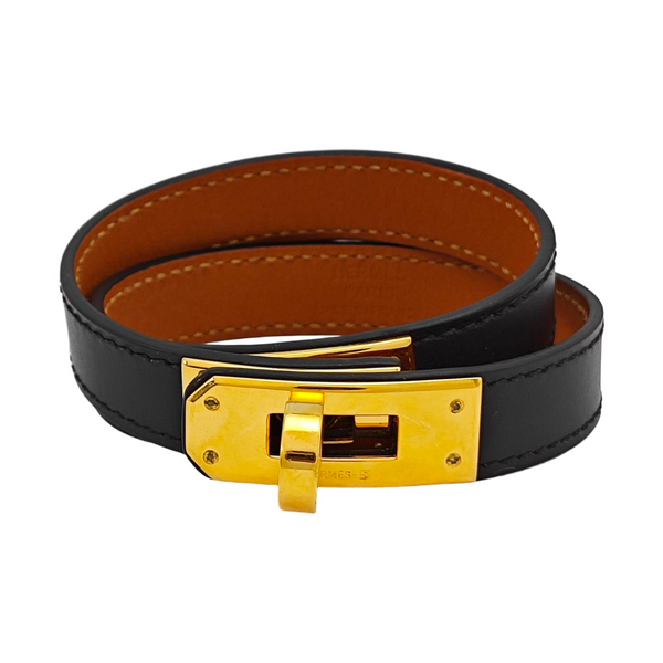 Kelly Metal Black Bangle