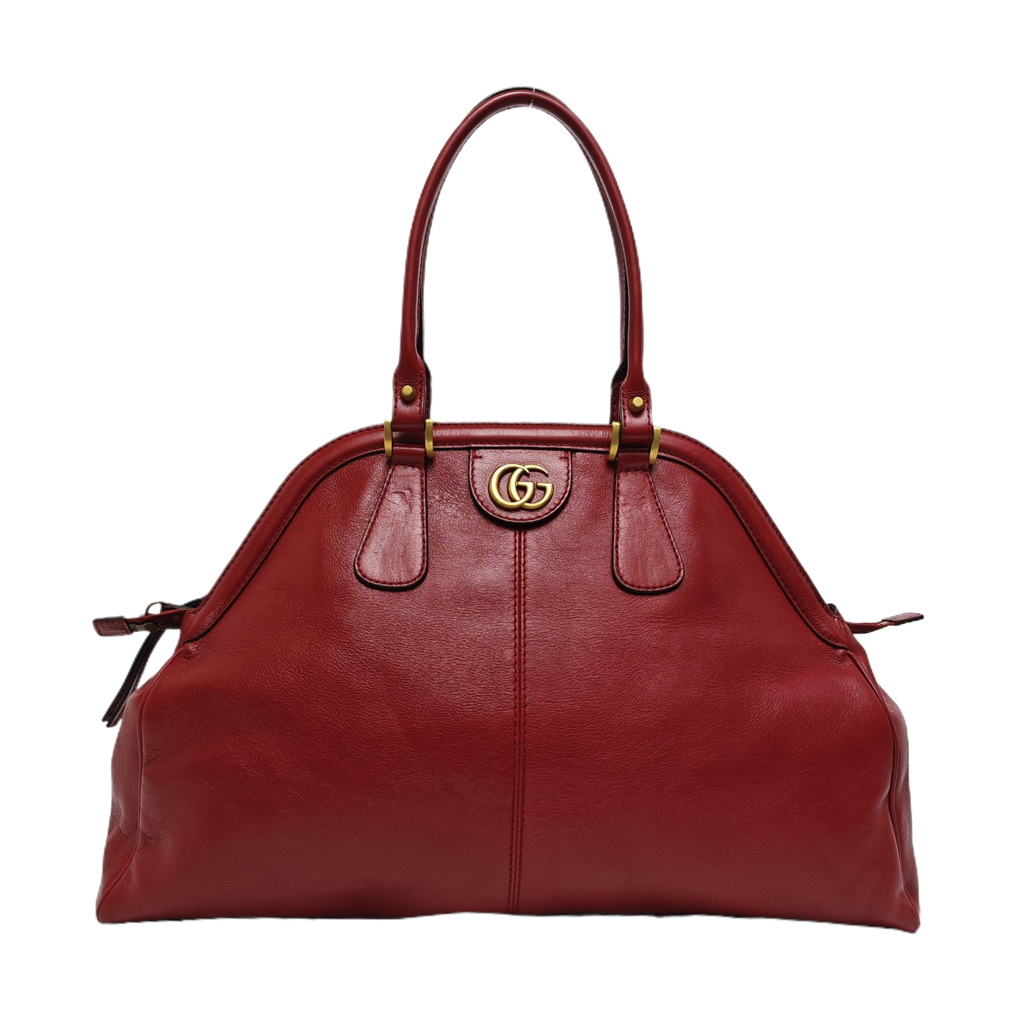 Re(belle) Large Calfskin Red
