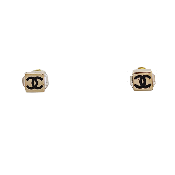 Metal Gold Stud Earrings