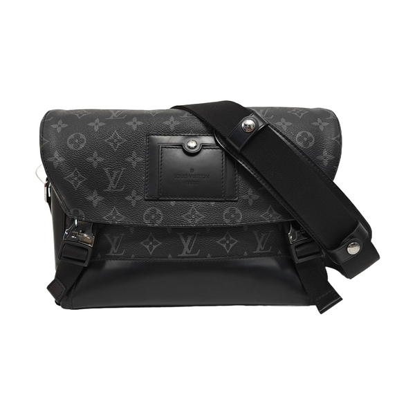 VOYAGER PM Monogram Coated Canvas Black