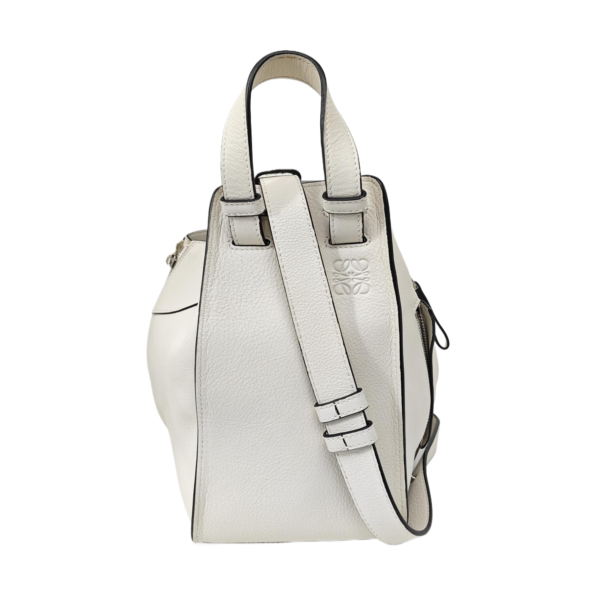 Hammock Small Calfskin White