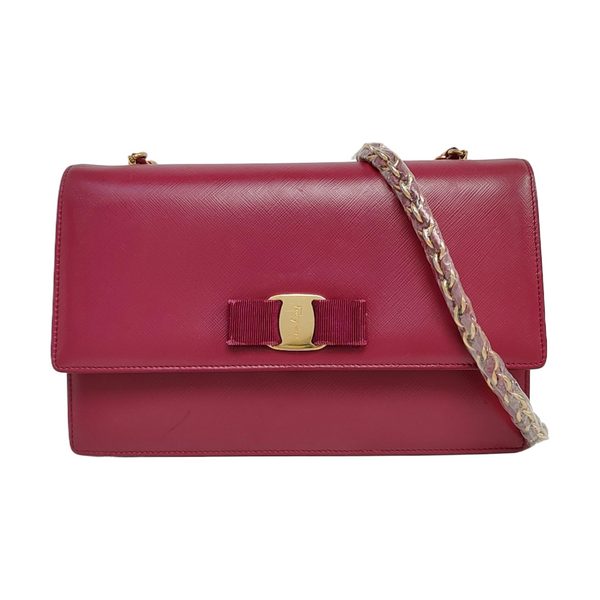 Ginny Calfskin Red