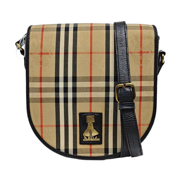 Canvas Crossbody Bag Beige