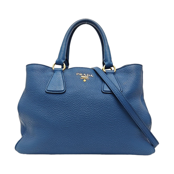 Calfskin Tote Bag Blue