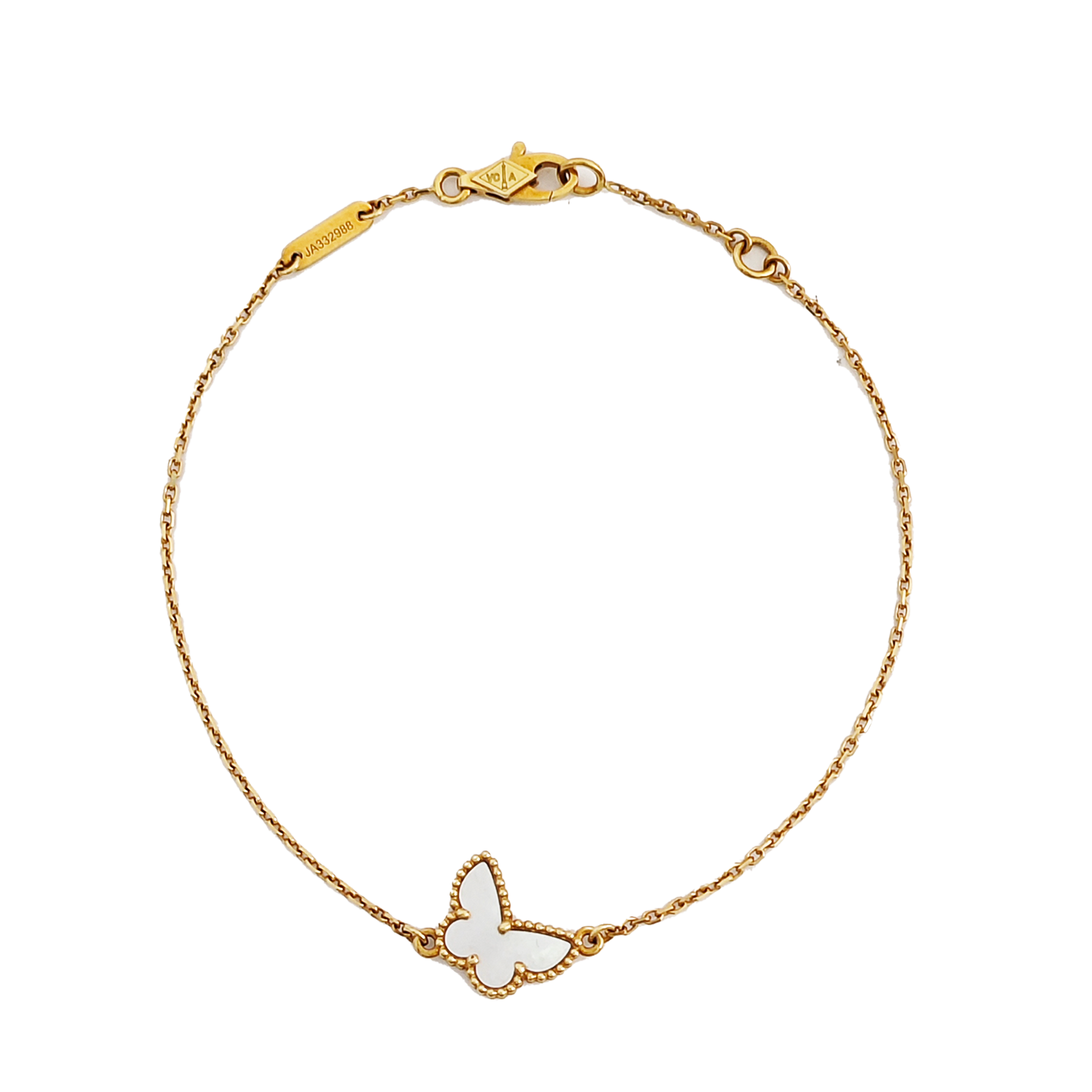 Sweet Alhambra 18k Gold Bracelet