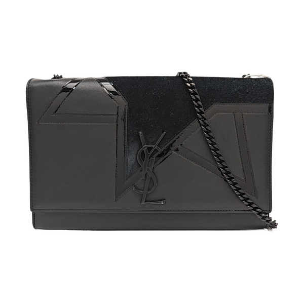 Calfskin Shoulder Bag Black