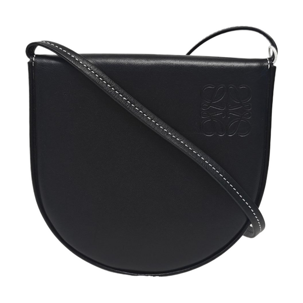 Heel Small Calfskin Black