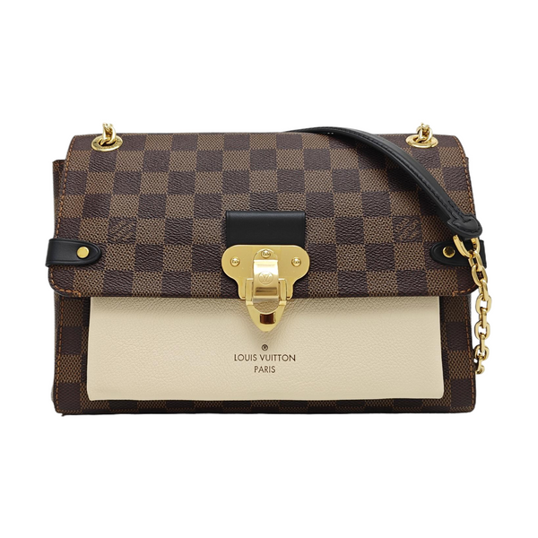 VAVIN PM Damier Ebene Coated Canvas Brown