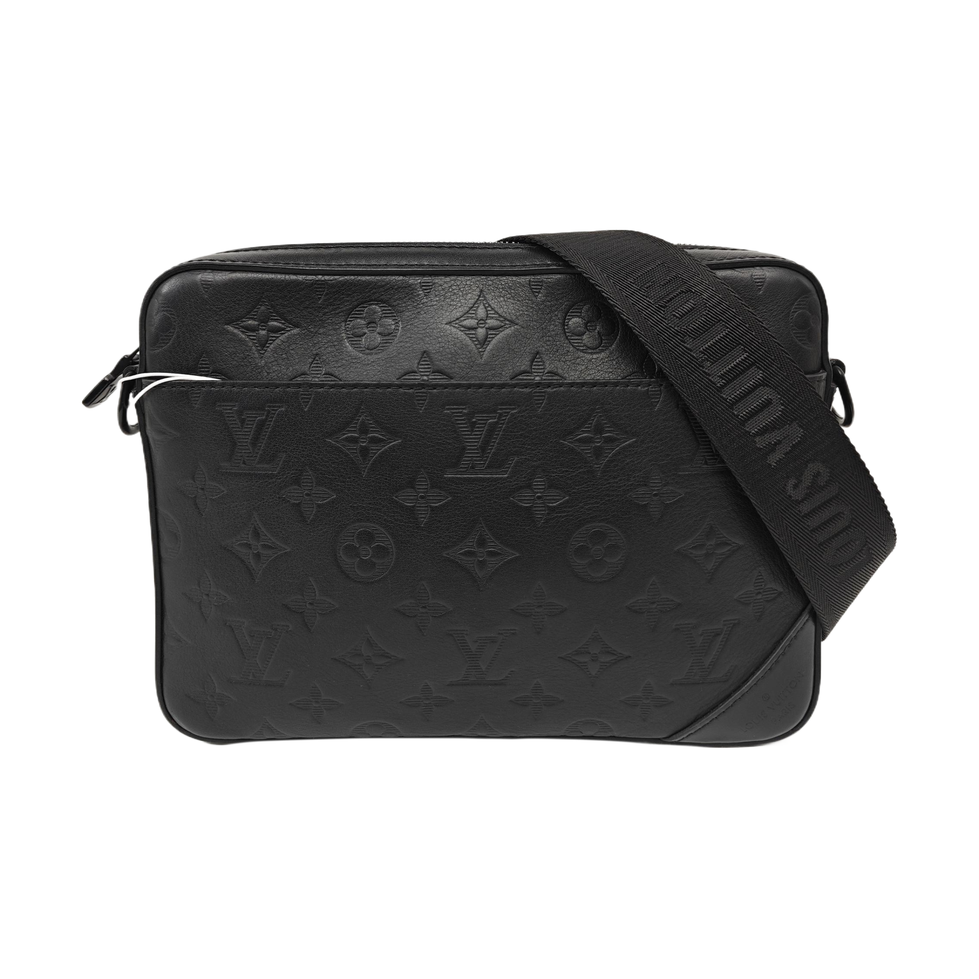 DUO Monogram Calfskin Black