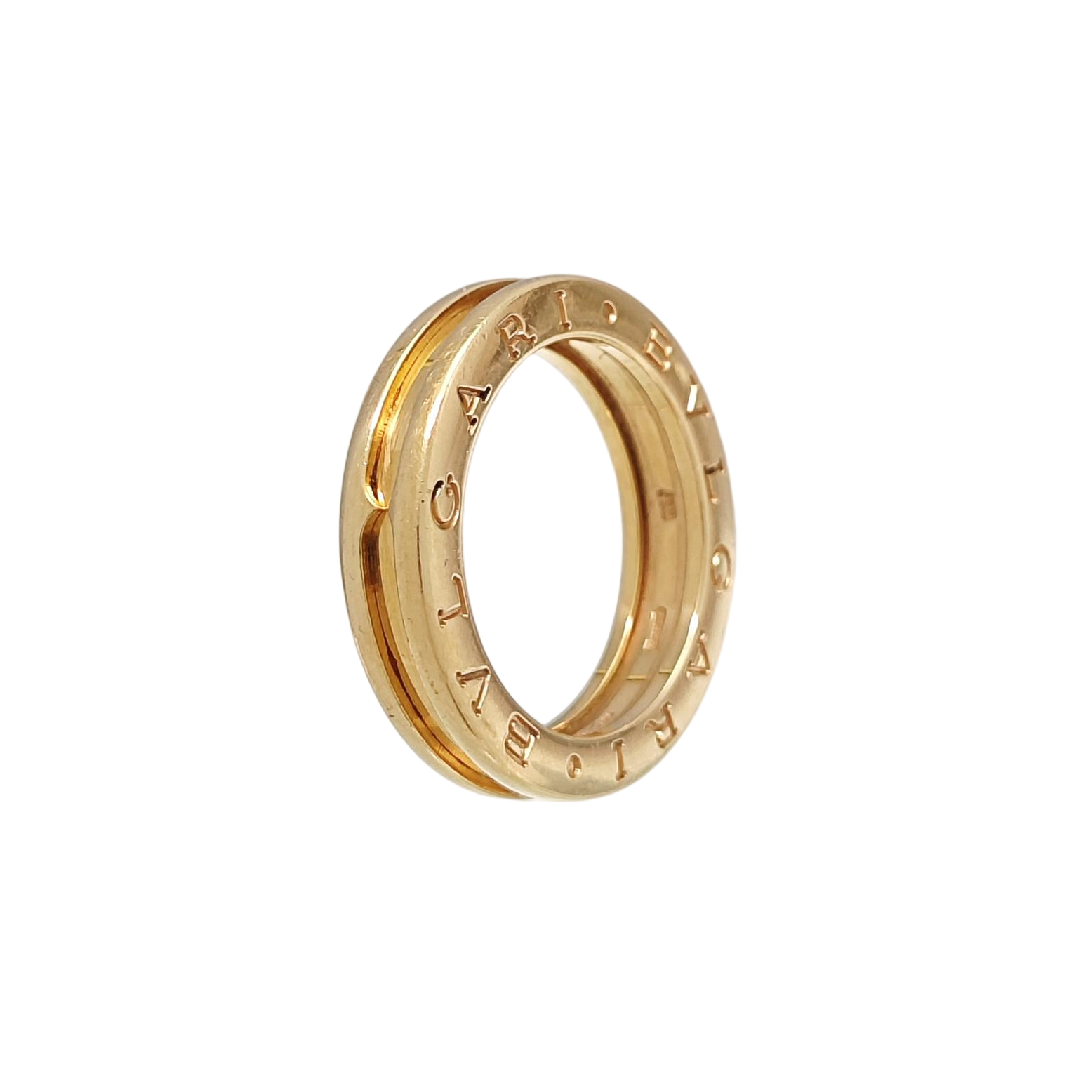 B.ZERO1 18k Rose Gold Ring EU 53